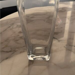 Clear Glass Vase